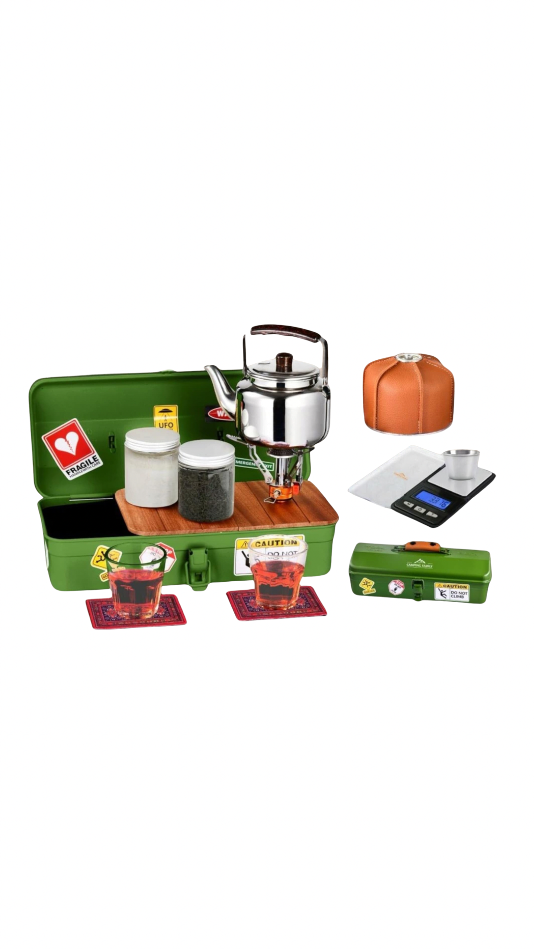 Camping tea set