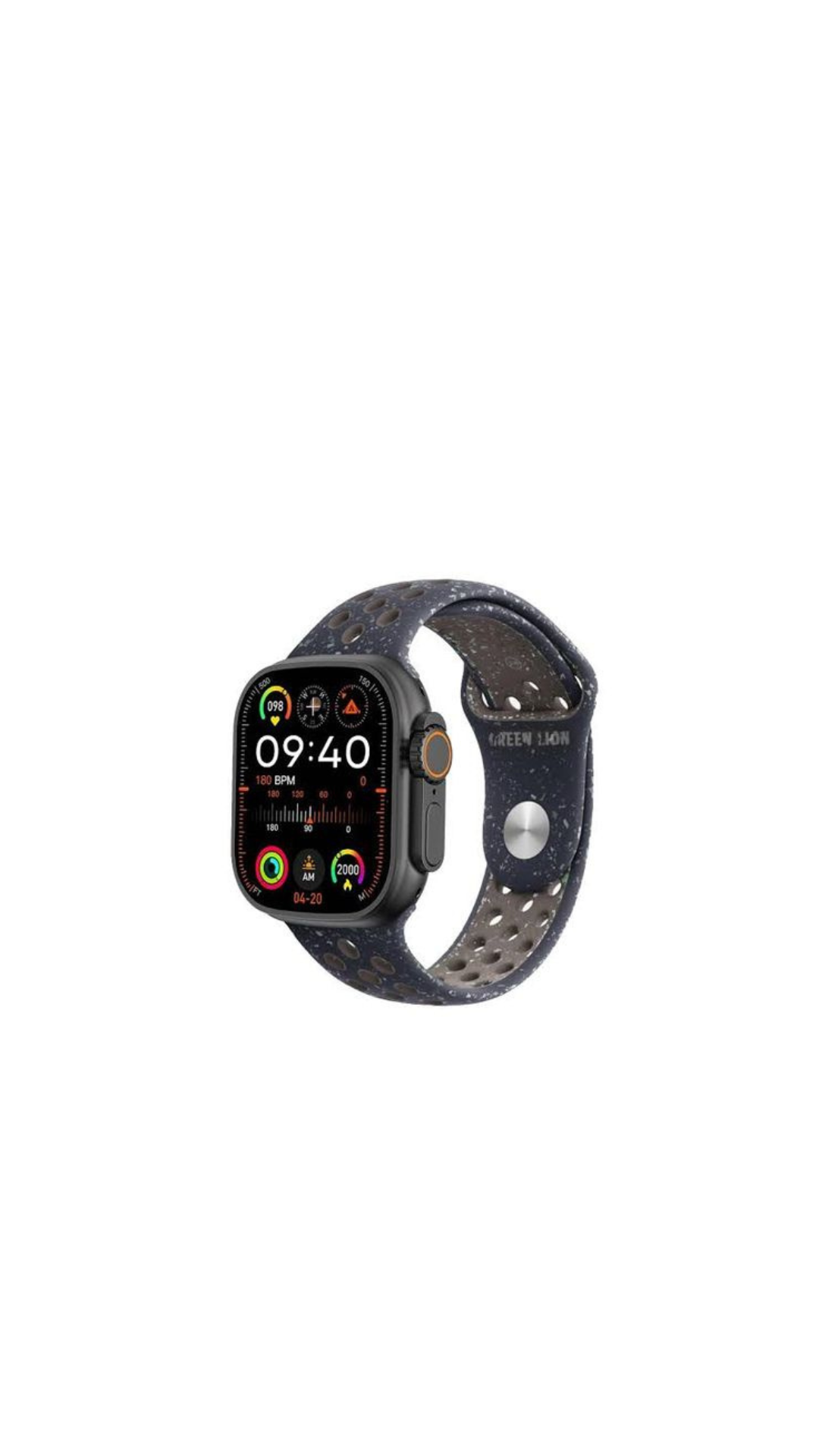 ultra active smart watch green lion