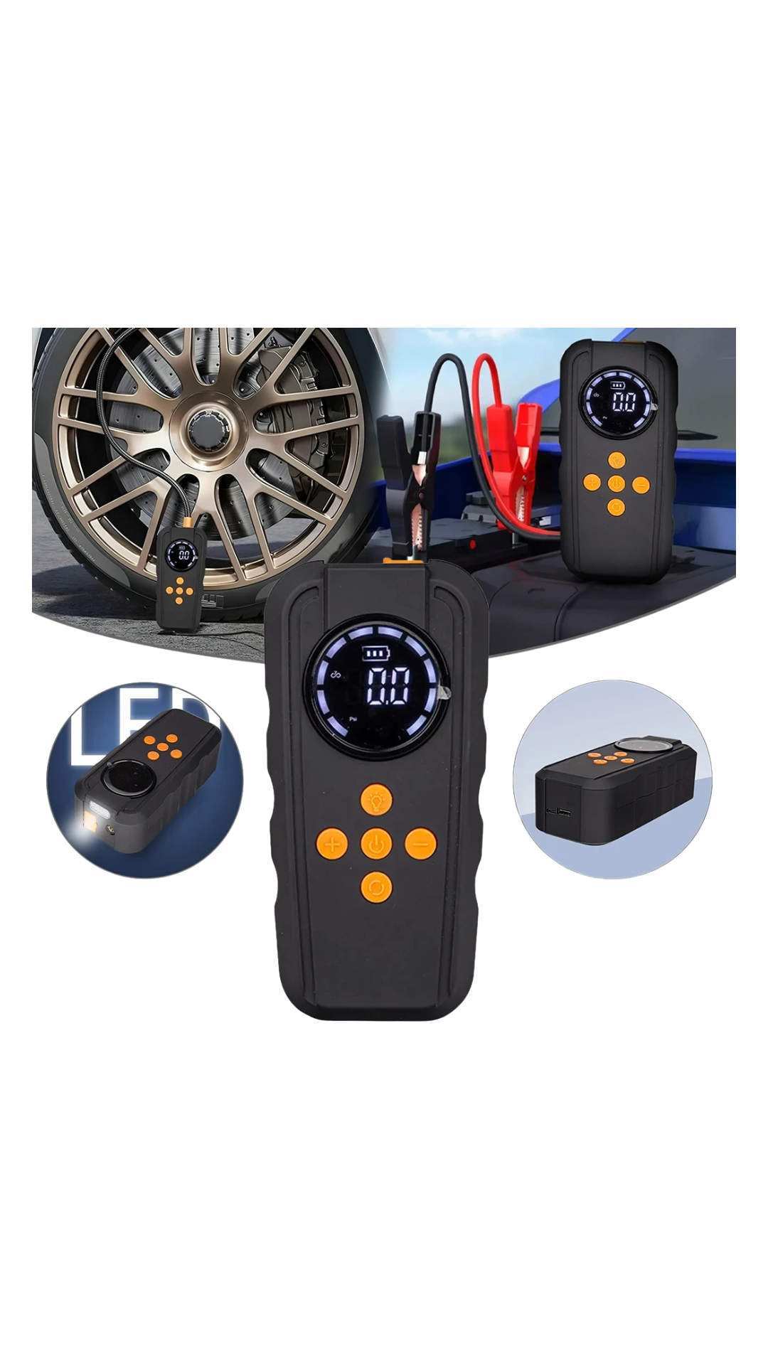 جمب ستارتر ٣ في ١