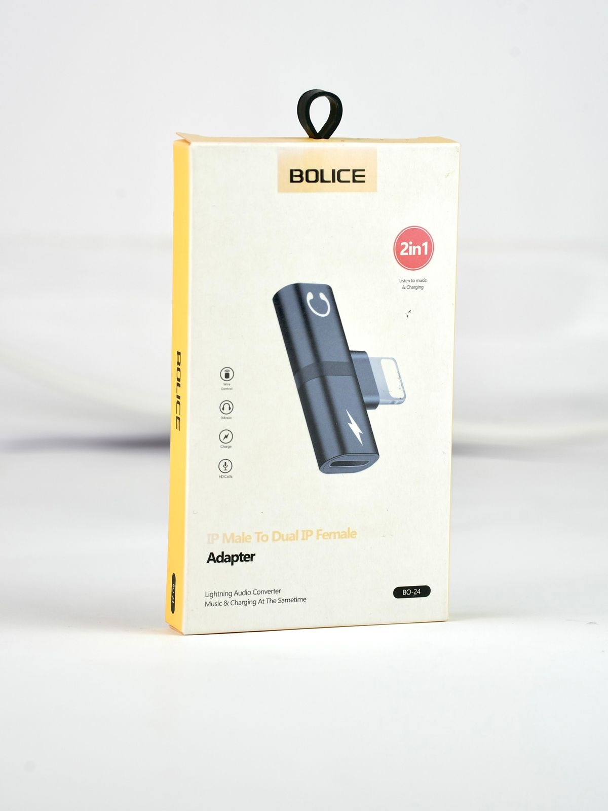 محول آيفون (Lightning) إلى منفذين