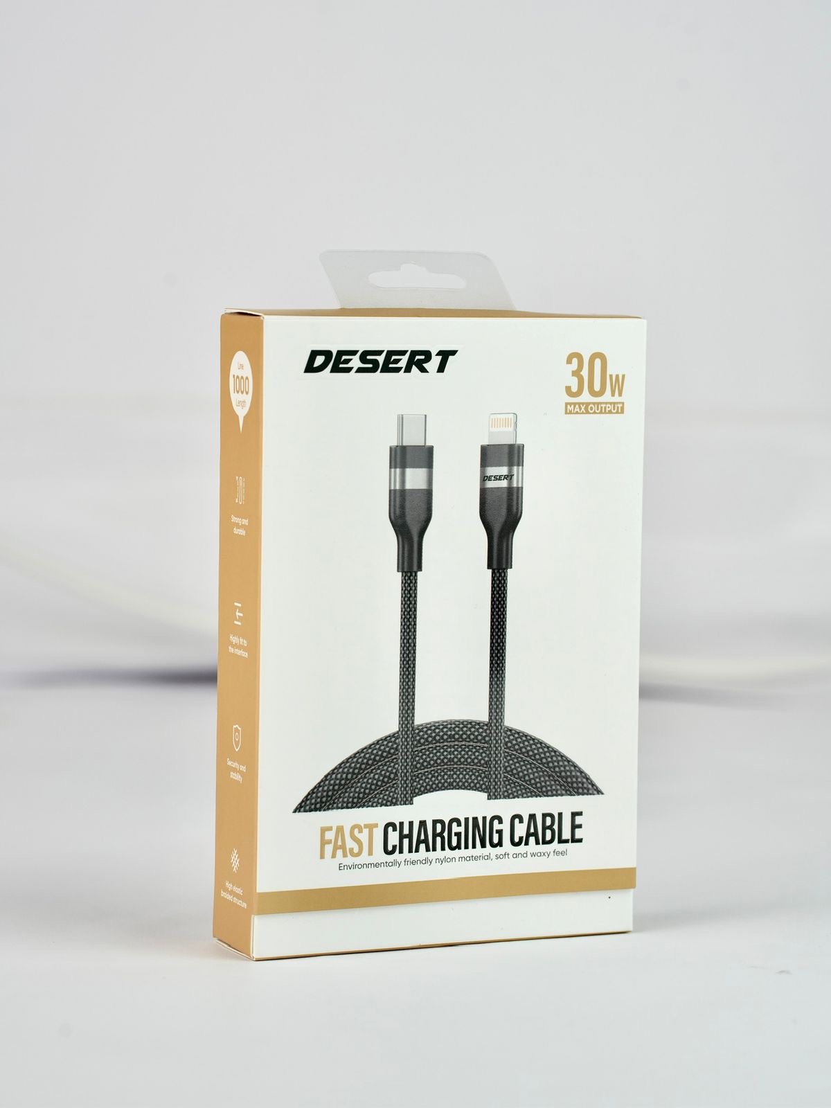 Dessert fast charging cable 30w (c to lightning)