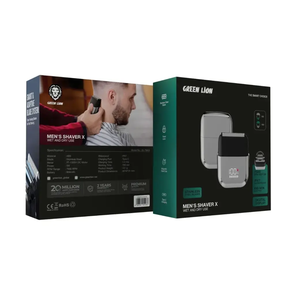 Green Lion Men’s Shaver X